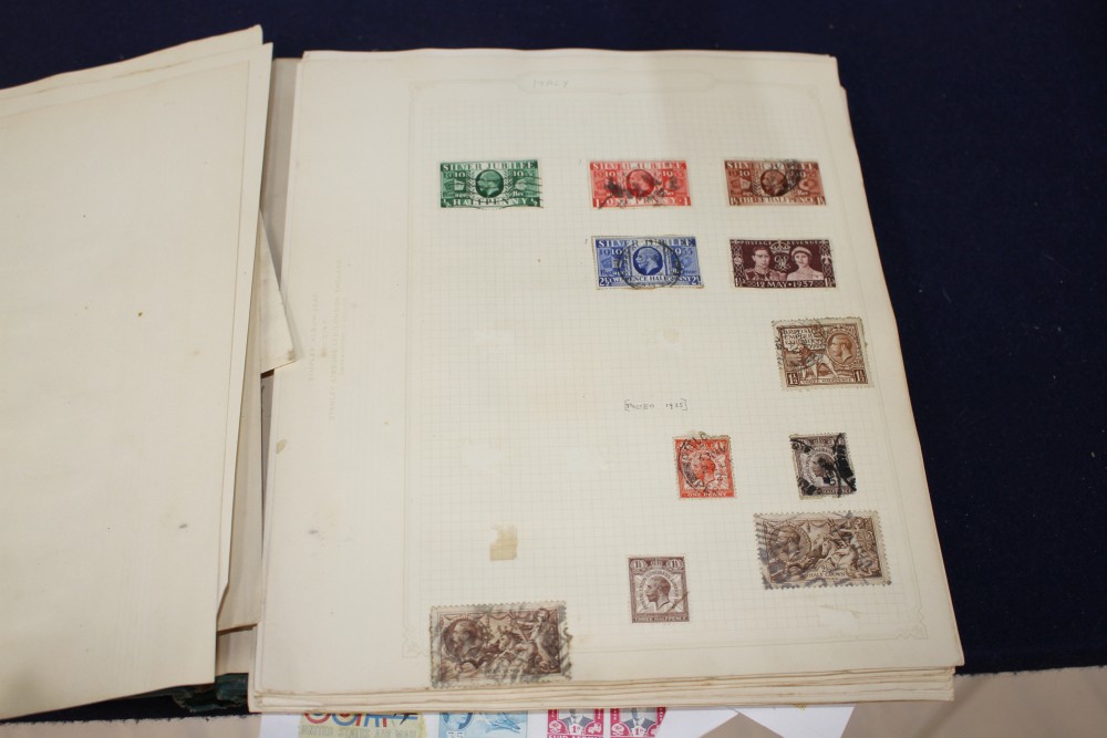 A World Stamp album, Victoria 1840 onwards including Penny reds